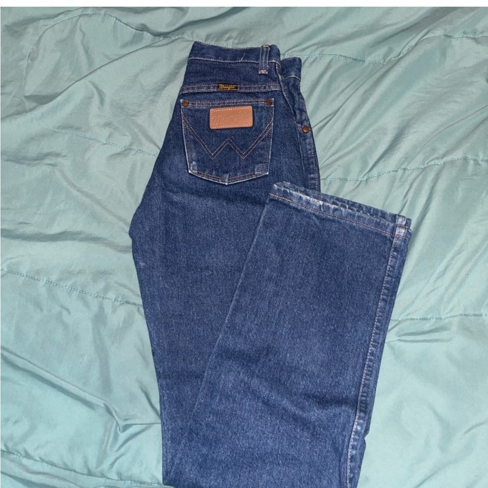 Cowboy cut wranglers